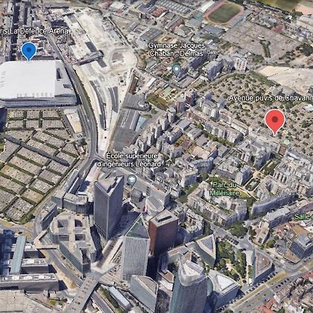 クルブヴォアCozy Haven Near Paris La Defense Grande Archeアパートメント エクステリア 写真